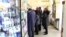 Armenia -- A queue at a pharmacy in Yerevan, 28Feb2018