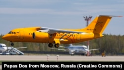 Самолет Ан-148 авиакомпании «Саратовские авиалинии», потерпевший крушение под Москвой в феврале 2018 года