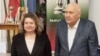 Наталия киселова с председателя на Българската федерация по шахмат Васил Антонов на награждаването в Републиканския турнир за младежи и девойки, 26 октомври 2025 г.
