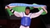 Өзбекстандық 19 жастағы таэквондошы Улугбек Рашидов Токиода олимпиада чемпионы атанды. 25 шілде 2021 жыл.