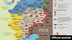 Ситуація в зоні бойових дій на Донбасі, 24 серпня 2015 року