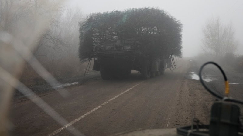"ზღარბი ნისლში": უკრაინაში ახალი, უჩვეულო ჯავშანტექნიკა შენიშნეს