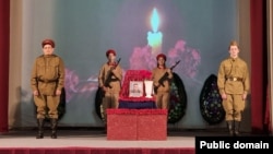 Прощание в ДК села Тигиль с Николаем Шишкиным