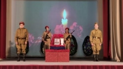 Прощание в центре досуга села Тигиль с Николаем Шишкиным