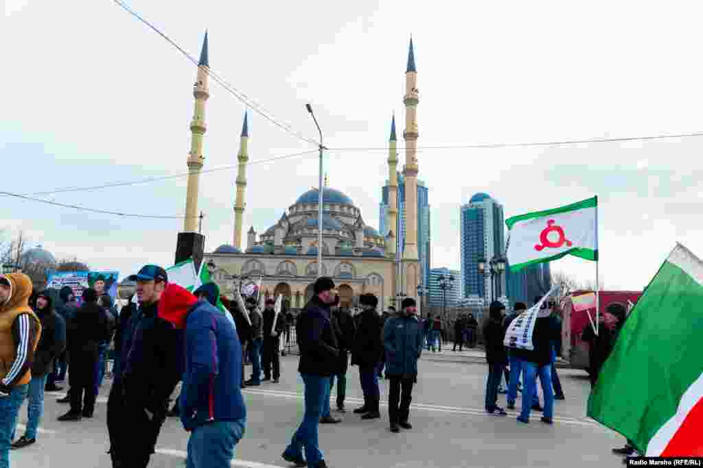 Chechnya -Pro-Kadyrov's meeting in Grozny, 22 January 2016