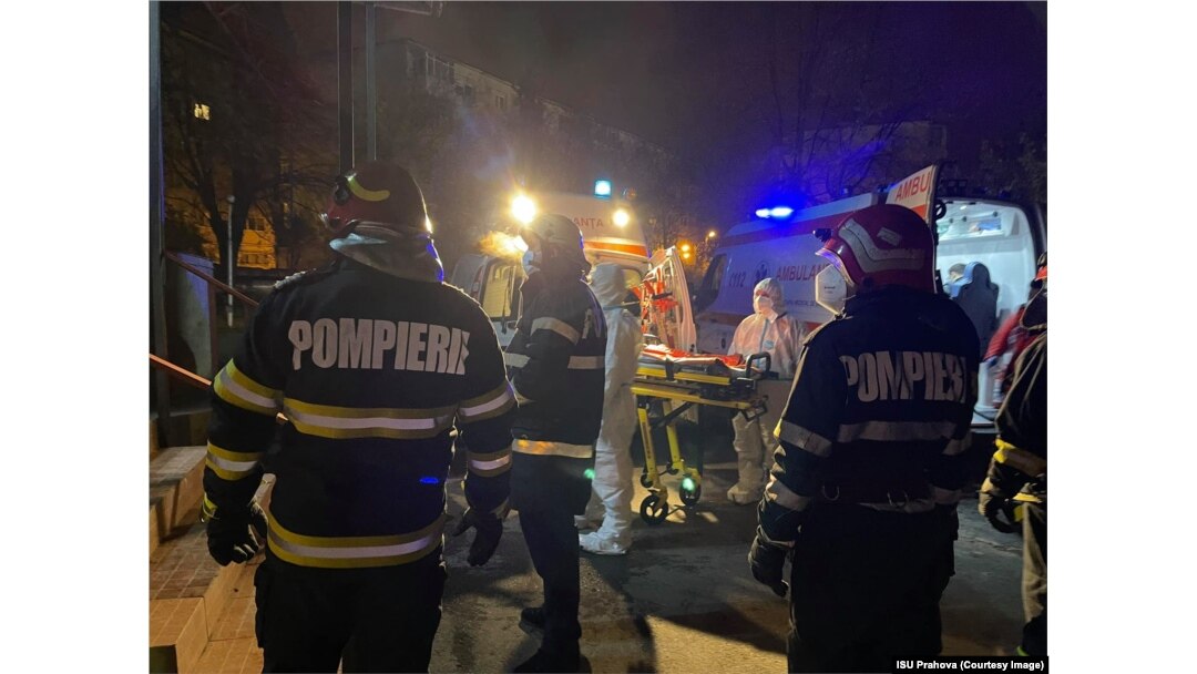 Incendiul de la Ploiești a fost stins în 12 minute de către pompieri