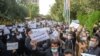 عکسی از اعتراضات اخیر معلمان در شهر قم