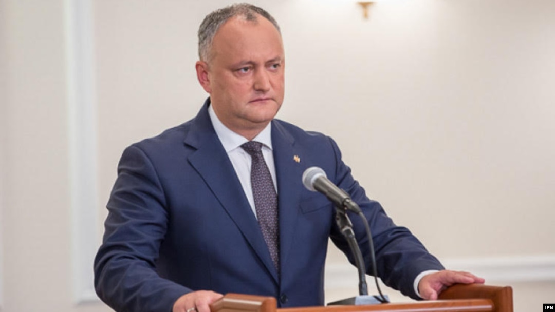 Igor Dodon lost the presidential election in November 2020.