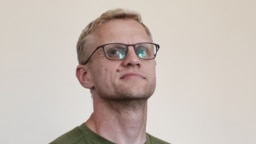 Віталій Шабунін під час судового засідання, Київ, 15 липня 2025 року