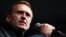 Russian opposition activist Alexei Navalny addresses a rally in Moscow on September 29. 