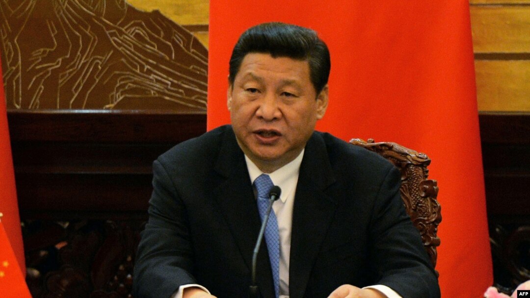 Chinese President Xi Jinping pictured here in Beijing earlier this year (file photo)