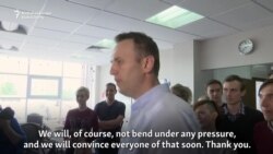 Russian Opposition Leader Navalny Released From Detention