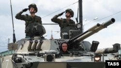 Военные в Северной Осетии, иллюстративная фотография