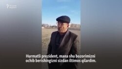 Хоразмлик тадбиркор: "17 йил ишлатган бозоримни ноқонуний ёпишди"