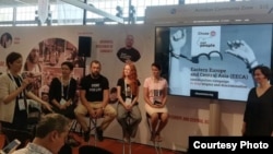 Панельная дискуссия на международной конференции по ВИЧ в Амстердаме, 2018 год