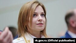 Қырым прокуроры Наталья Поклонская. 