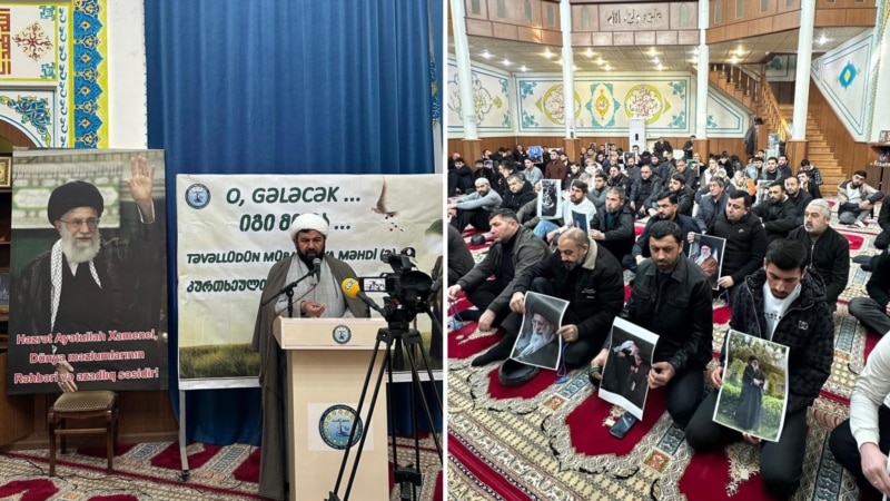 მარნეულის მეჩეთში ქადაგება აიათოლა ხამენეის მიუძღვნეს