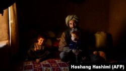 Interno raseljena porodica, Afganistan, septembar 2020.