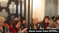 Круглый стол посвященный борьбе с насилием в отношении женщин, 16 марта. Бишкек. 
