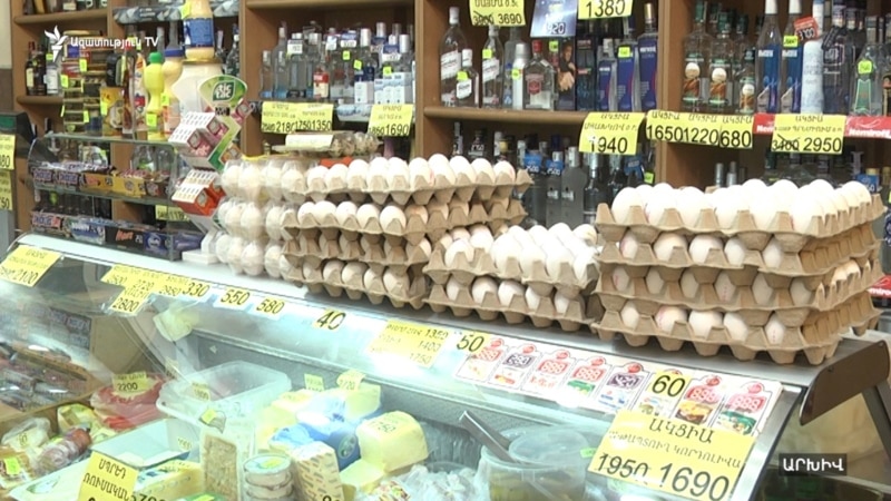 Темпы роста цен на продукты питания в Армении ускорились 