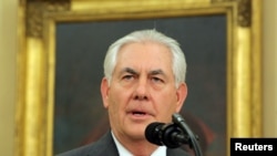 Sekretari amerikan i Shtetit, Rex Tillerson.