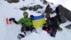 Тацьцяна Гацура-Яворская і ўкраінскі альпініст Віталь Сазонаў