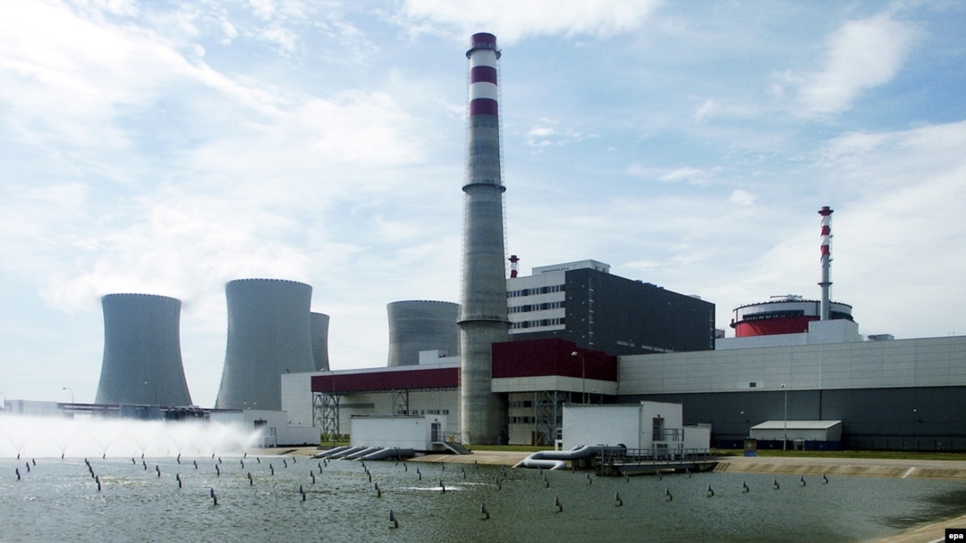 The Temelin nuclear power plant in the Czech Republic.