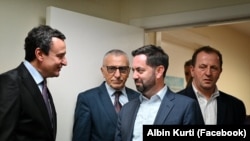 Premijer Kosova Albin Kurti i američki kongresmen Mike Lawler tijekom sastanka u New Yorku, 21. rujna 2026.