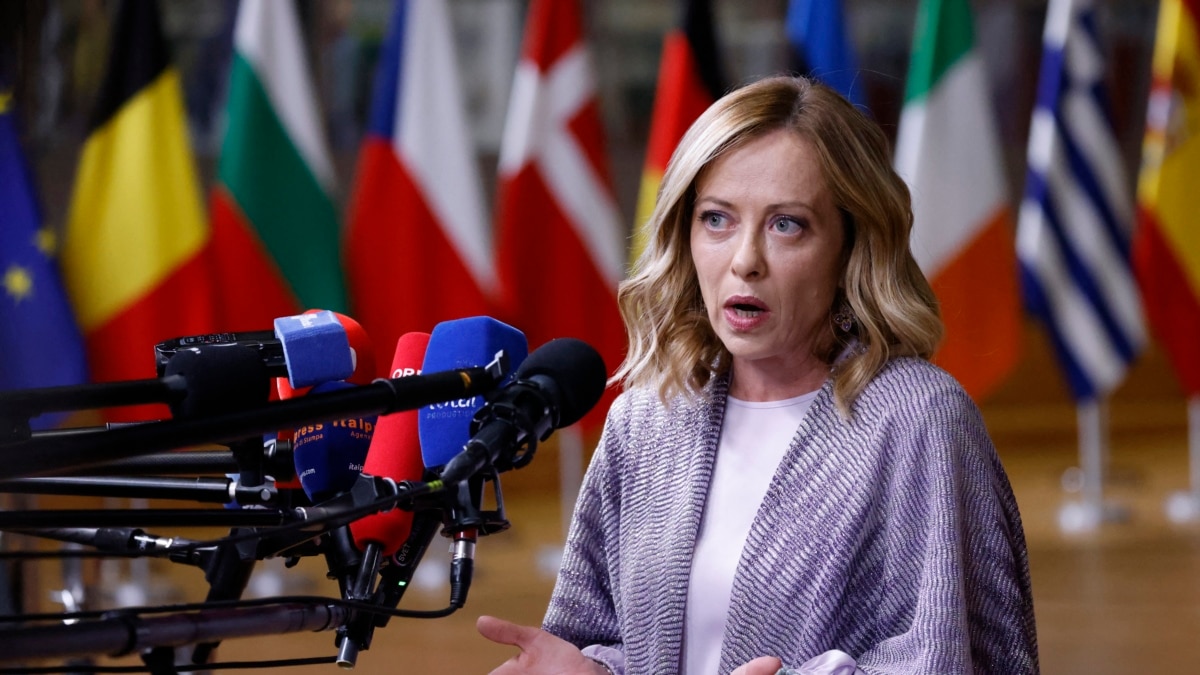 იტალიის პრემიერ მინისტრი გამოდის წინადადებით, რომ უკრაინა ნატოს ძალებმა დაიცვან