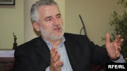 Kreu i Partisë Demokratike Shqiptare në Maqedoni, Menduh Thaçi.