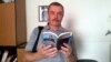 Belarus - Journalist Syarhey Dubavets with his new book "Errata", 30Aug2013