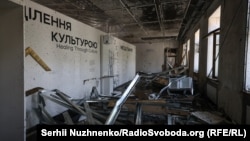 Пошкоджений внаслідок російської атаки національний музей «Чорнобиль». Київ, 24 травня 2026