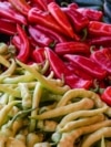 Kosovo: Market, vegetables