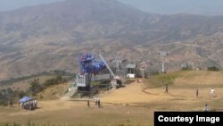 Горнолыжный комплекс Бельдерсай в Бостанлыкском районе Ташкентской области.
