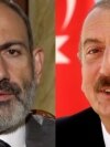 Премьер-министр Армении Никол Пашинян и президент Азербайджана Ильхам Алиев