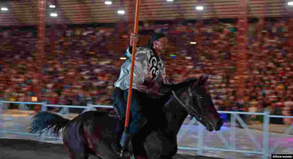 Kyrgyzstan,World Nomad Games. Cholpon-Ata. September 9, 2014.