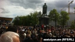 Ռուսաստան - Ընդդիմության բողոքի ցույցերից մեկը մայրաքաղաք Մոսկվայում, 13-ը մայիսի, 2012թ.