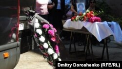 Похороны матери Сергея Рыжова