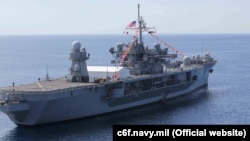 Флагман шостого флоту ВМС США Mount Whitney, ілюстраційне фото