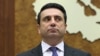 Armenia - Speaker Alen Simonian attends a session of the Armenian parliament, Yerevan, January, 2025.