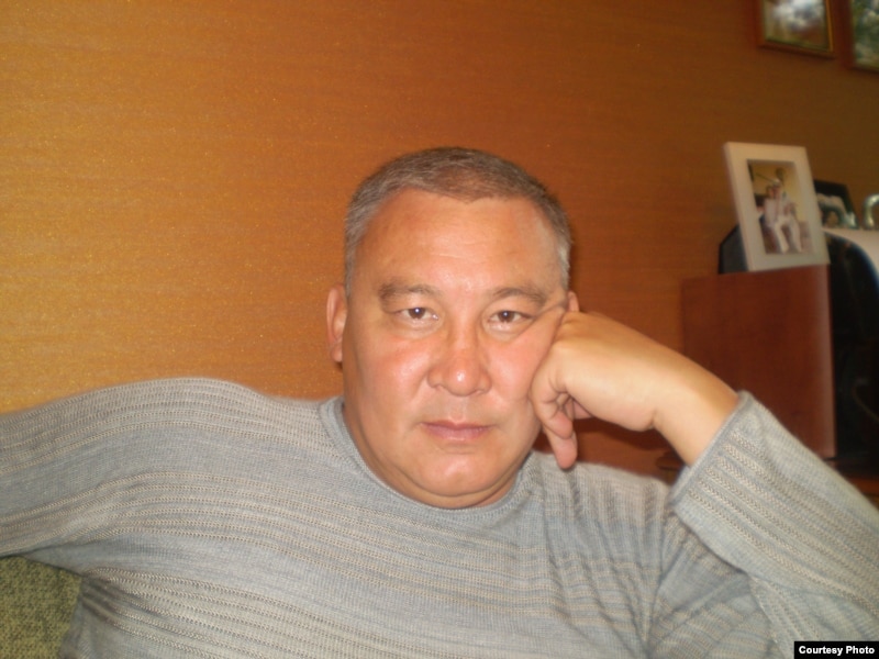 Ермек Джакишев, брат арестованного Мухтара Джакишева. Алматы, 31 июля 2009 года.