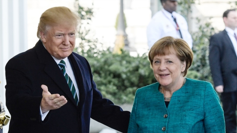 В Белом доме началась встреча Дональда Трампа и Ангелы Меркель 