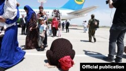 Суриядан қайтган аёллар ва болаларнинг илк гуруҳи, Тошкент, 2019 йилнинг 30 майи