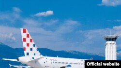 Avion Croatia Airlines A320, arhiv, ilustrativna fotografija