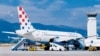 Avion Croatia Airlinesa, Zagreb