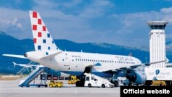 Avion Croatia Airlinesa, Zagreb