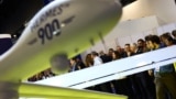 Ilustrativna fotografija, bespilotna letelica (BPLA) Hermes 900 kompanije Elbit Systems izložena tokom aeromitinga u Singapuru, 21. februar 2024. 