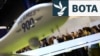 Droni pa pilot Hermes 900 i kompanisë Elbit Systems u ekspozua gjatë Panairit Ajror të Singaporit, më 21 shkurt 2024.