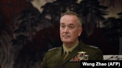 Chairman of the U.S. Joint Chiefs of Staff, General Joseph Dunford, August 17, 2017