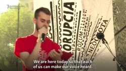 18-Year-Old Leads Slovak Anticorruption Protests